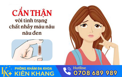 Chất Nhầy Màu Nâu, Nâu Đen Báo Hiệu Bệnh Gì?
